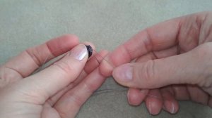 Браслет из рубки и бисера