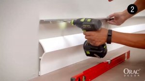 Orac Decor: как провести монтаж плинтуса с подсветкой?