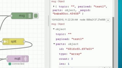 Node-Red Split Node for Beginners