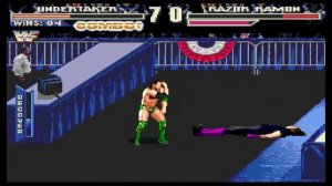 Wrestlemania The Arcade Game SEGA GENESIS HD "Undertaker Playthrough"