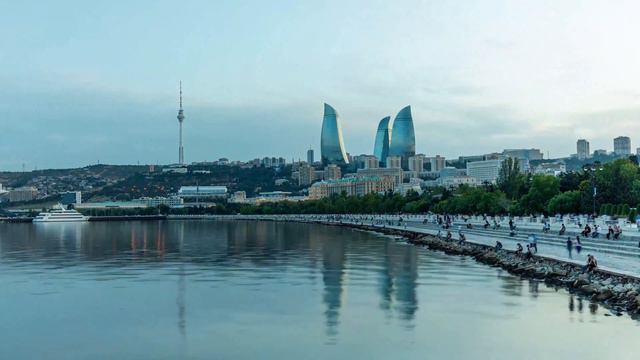 Aзербайджан, Баку – город контрастов, где древность гармонично сочетается с современностью 💕