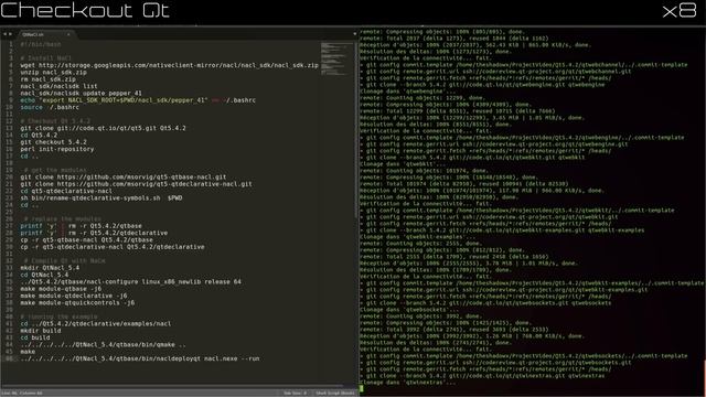 Compile Qt/Qml with Chrome Native Client (NaCl) + Example смотреть онлайн