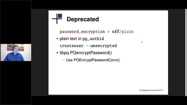 Webinar: Database Security in PostgreSQL by Kirk Roybal смотреть онлайн