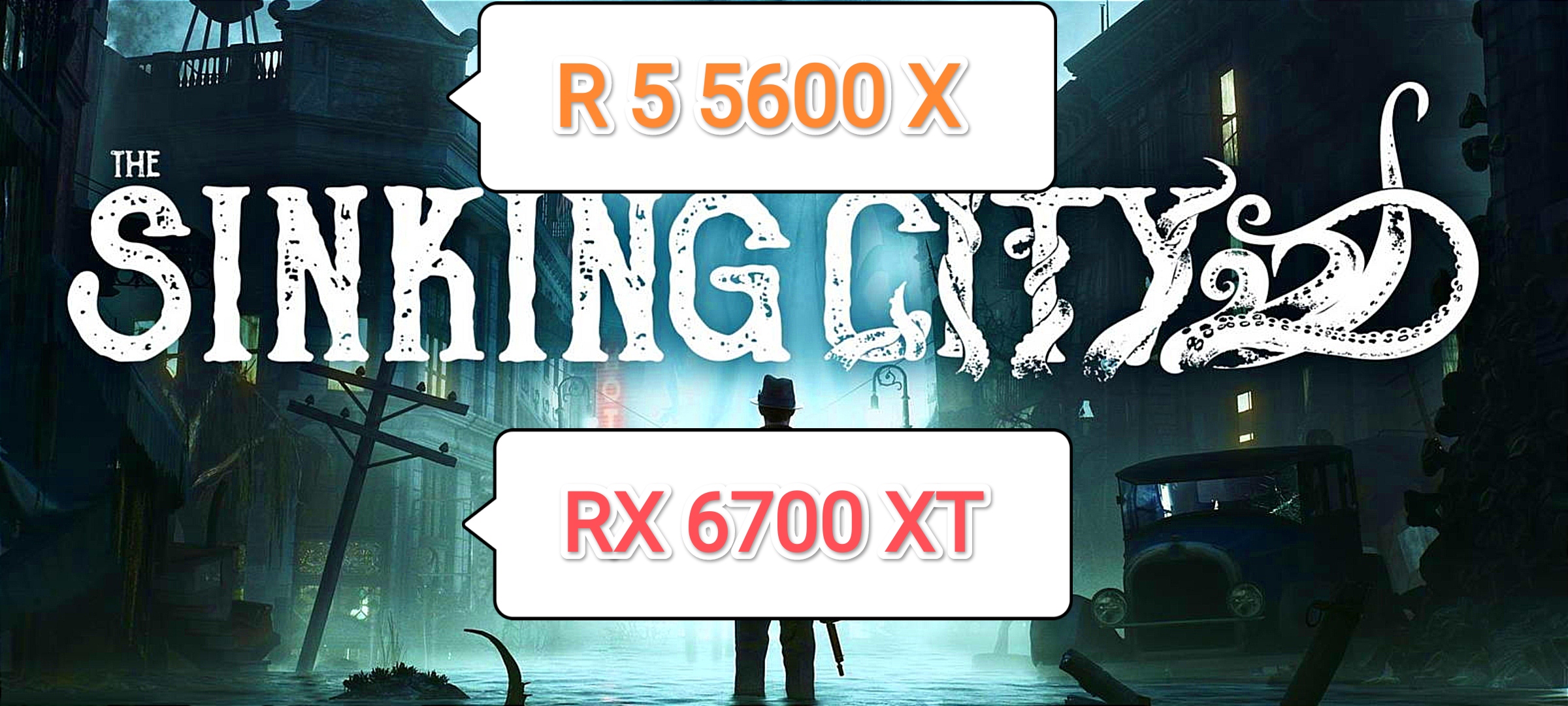 The Sinking City v.3757.2 (QHD) - тест игры на RX 6700 XT/R 5 5600 X