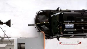 Crash test IIHS - Acura MDX