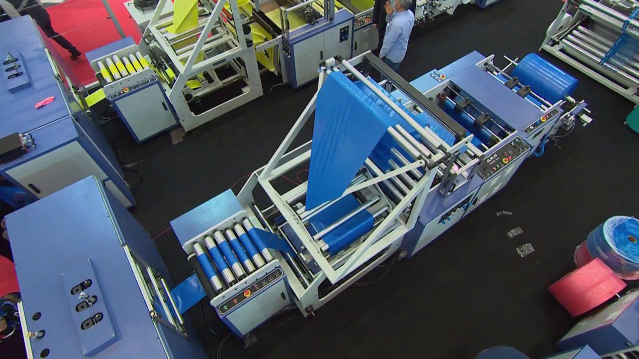Пакетоделательная машина GUR-IS PS-ROLL 900M. Производство пакетов в рулоне