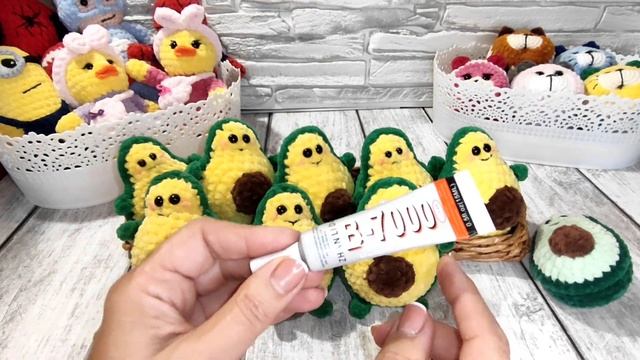 Вязаные игрушки из плюша. Навязала целую гору!