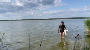 Рыбалка без понтов на Курчатовском водохранилище ЗАНОШУ СНАСТИ В ВЕДРЕ