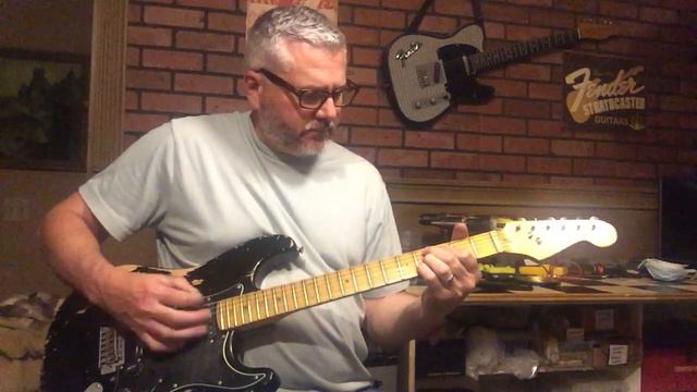 Relic Strat Style Electric Guitar with HSS Wilkinson Vintage Voice Pickups by Nate's Relic Gitars смотреть онлайн