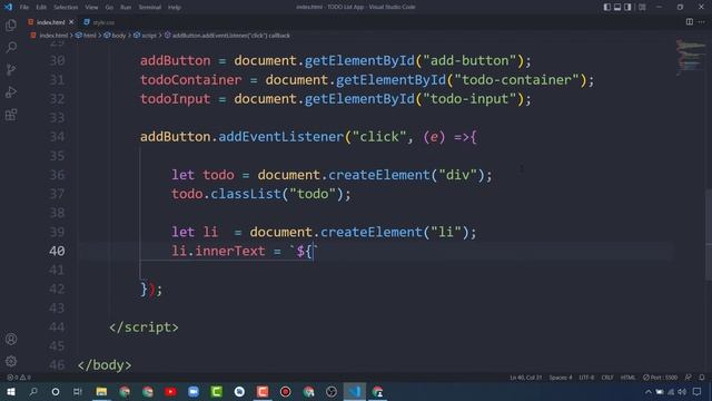TODO List App in JavaScript - TODO List Using HTML, CSS & JavaScript смотреть онлайн