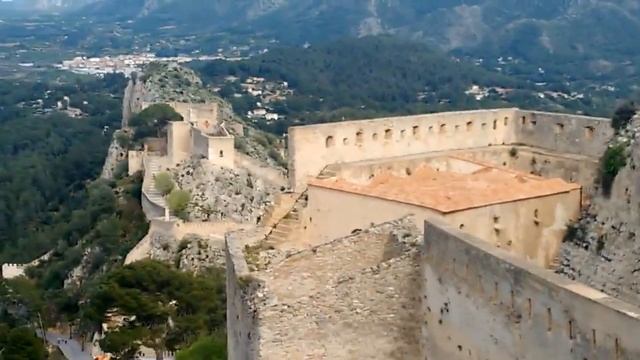 Испания для туристов. España, Xátiva, Castillo de Xativa смотреть онлайн