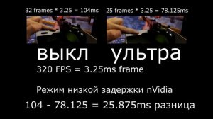 Режим низкой задержки nVidia