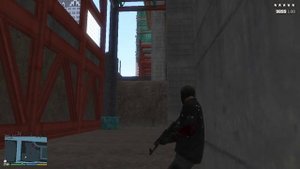 GTA V перестрелка на стройке в гта 5,