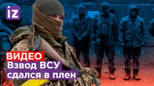 Целый взвод ВСУ сдался в плен. Боевики в огневом мешке / Известия