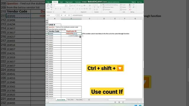 #shortvideo Find duplicate Value #excel #exceltutorial