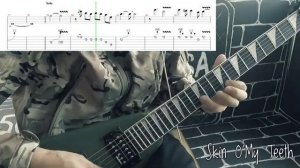 Megadeth-Skin O'My Teeth  (guitar cover)