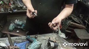 Makita TW0350  замена якоря и шпинделя