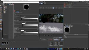Просвечивающийся дым в Red Shift | Smoke and Fog Cinema 4d Tutorial