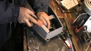 Как сделать самому колпак, или поддон для лодочного мотора (первая серия)