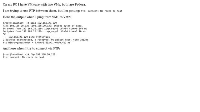 FTP: connect: No route to host error (2 Solutions!!) смотреть онлайн