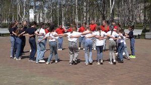 Всероссийская акция «Танцевальный флешмоб ко Дню России»