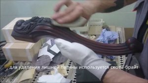 Патинирование мебельного декора