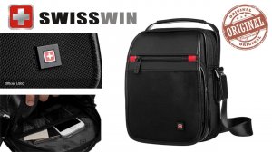 ? КЛАССНАЯ СУМКА SWISSWIN ЧЕРЕЗ ПЛЕЧО ИЗ КИТАЯ С АЛИЭКСПРЕСС