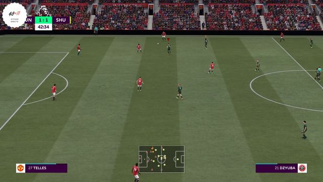 4K - 40plus11 - FIFA 21 #29 (vs Manchester United) смотреть онлайн