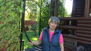 Сварная беседка рядом с домом. Перила. Ковка. Патинирование. ДАЧНЫЙ КРЕАТИВ.