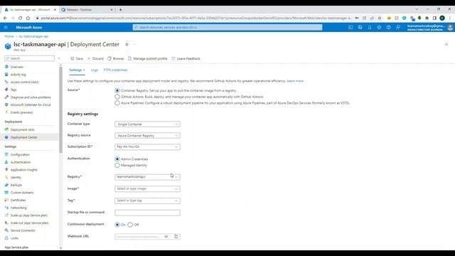 Azure DevOps CI/CD Pipeline Build, Push Deploy to Azure Container Registry & deploy to Azure Web Ap смотреть онлайн