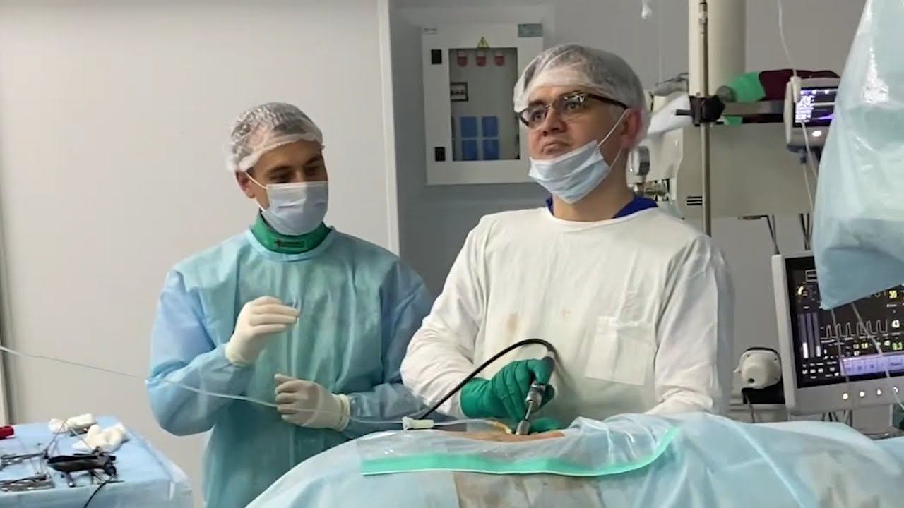 Эндоскопическое удаление грыжи диска поясничного отдела позвоночника