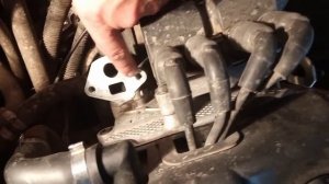 видалення клапана єгр Ланос 1.6 16 v.