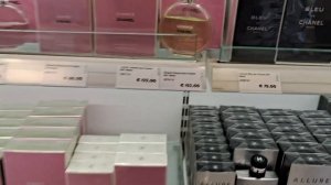 Цены duty-free на парфюмерию в аэропорту Анталья, Турция