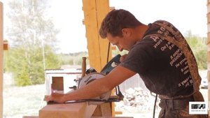 Беседка в технике #timberframe