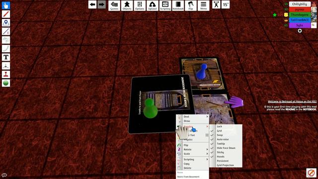 Tabletop Simulator; Betrayal at the House on the Hill Game night [September 10 2018] смотреть онлайн