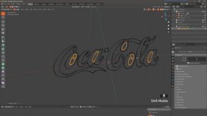 3D logo  в blender (SVG import) Blender 3d Уроки