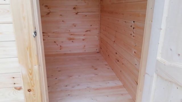 Бытовка дачная 6х2,3м с душем и туалетом сборка на участке 12 июня 2019 г. смотреть онлайн