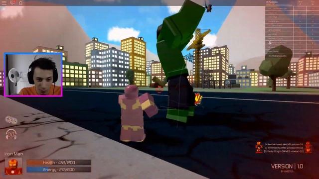 Я ТЕПЕРЬ ЖЕЛЕЗНЫЙ ЧЕЛОВЕК В ROBLOX ЗАХВАТИЛ НЬЮ ЙОРК В РОБЛОКСЕ ДЛЯ ДЕТЕЙ ROBLOX СУПЕРГЕРОИ смотреть онлайн