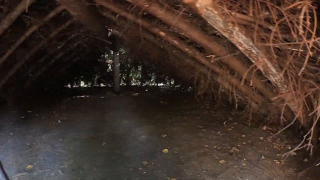 Партизанская деревня в парке Патриот