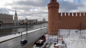 Москва. Немцов мост (12.02.2023).