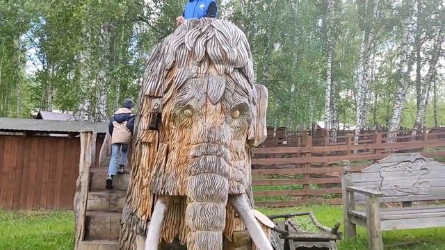 "Околица". Музей под открытым небом. Томская область, Зоркальцево.