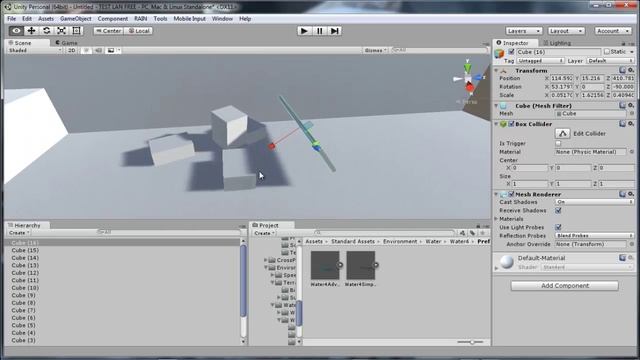 Unity 5 tutorial 1 Map Interior From a CUBE!! смотреть онлайн
