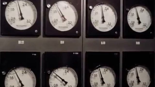 Первая в мире атомная электростанция. 1955