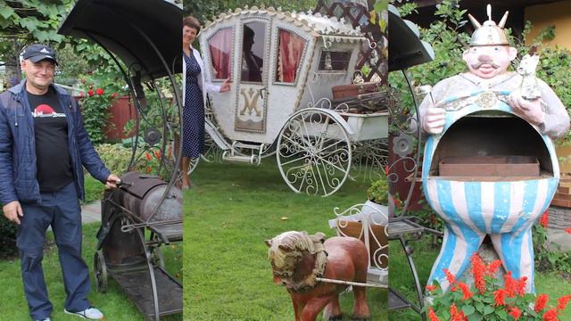 Не слабо по-лидски: Юрий Машкало из Лиды трансформирует металлолом в предметы быта смотреть онлайн