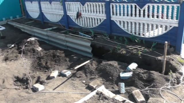 Цветник из старого шифера своими руками.