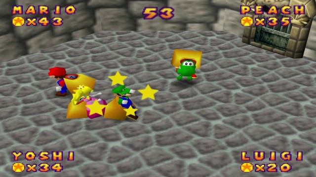 Mario Party 1 - All 4 Player Mini-Games смотреть онлайн