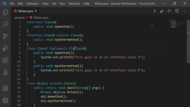 Interfaces in OOP | EP=21 3rd SEM CS8392 | Quick Through | tamil