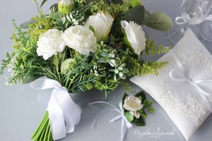 Бутоньерка для жениха. Бутоньерка для жениха своими руками.