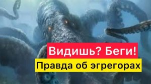 Видишь? Беги! Осторожно, эгрегоры!