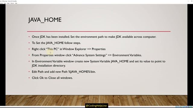 Urdu JDK Installation and JAVA HOME Setting Window 10 смотреть онлайн